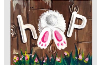 Virtual Paint Nite: Spring Bunny Hop (Ages 13+)